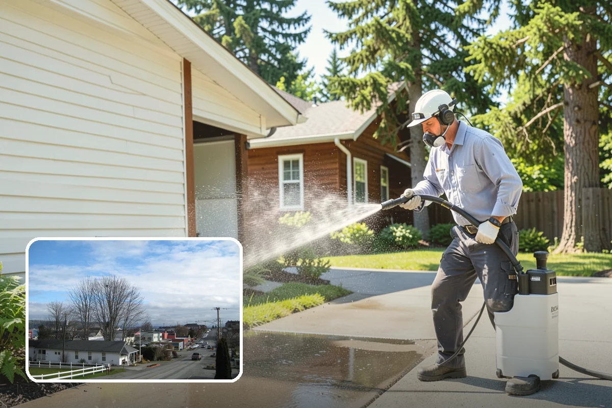 House Mold Removal in Langley, Island County, WA - Kills embedded mold rather than spreading spores