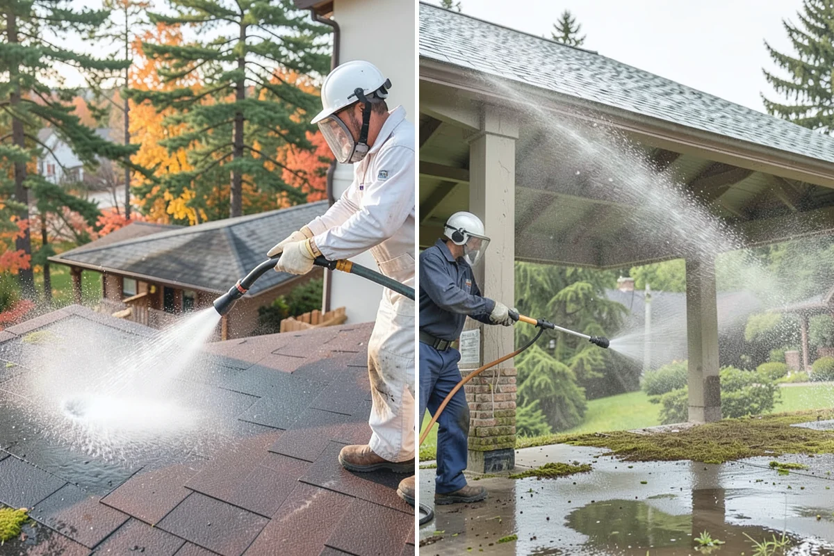 House Mold Removal in Marysville, Snohomish County, WA - Pinpoint the mold colonies on damp elevations