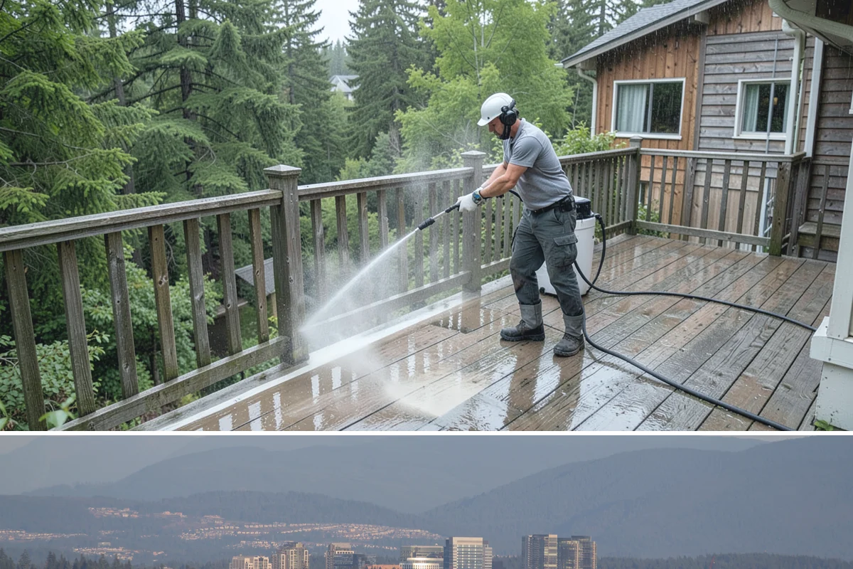 House Mold Removal in Medina, King County, WA - Treat in the dry summer months so the solution can fully neutralize the mold before wet conditions return.