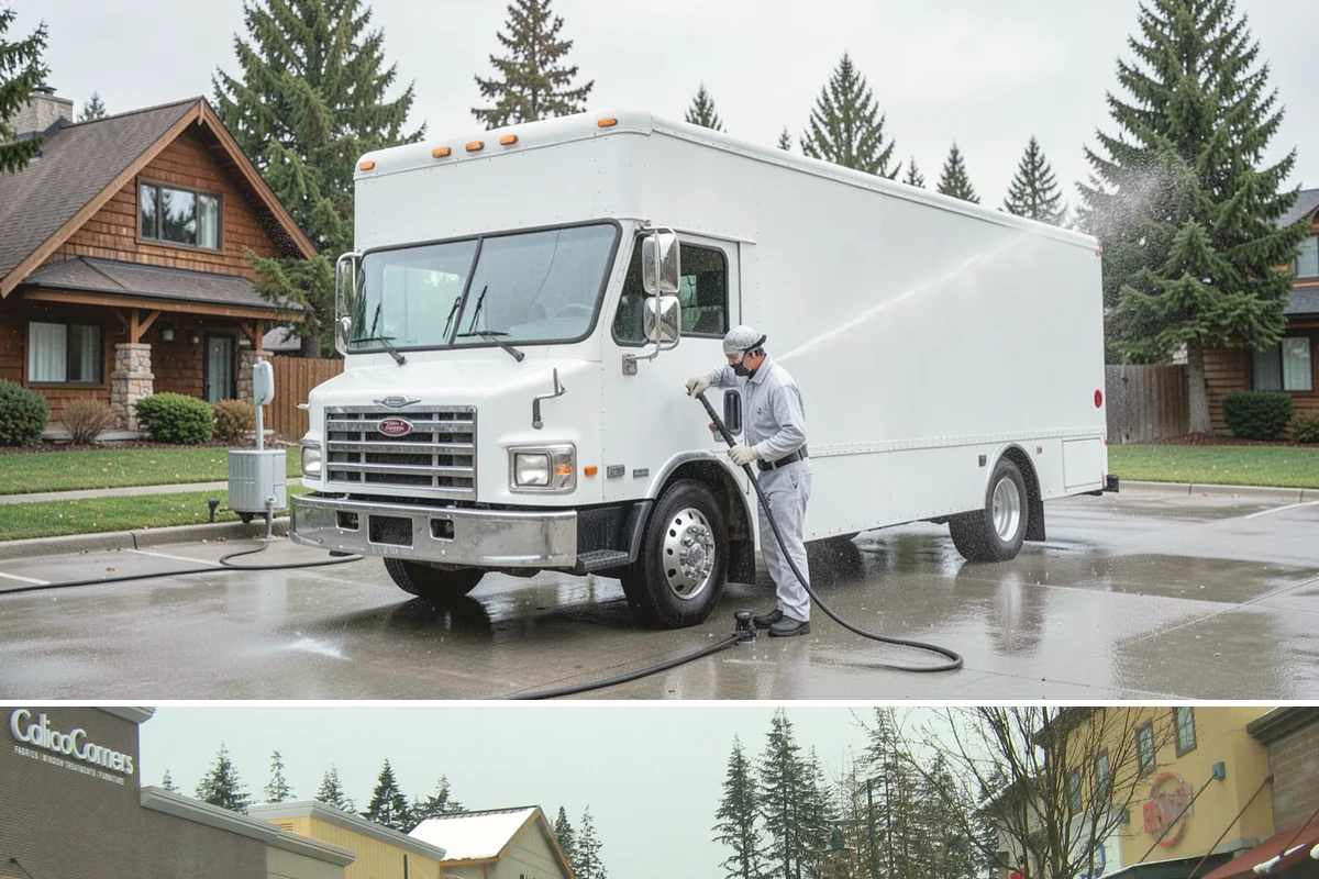 House Mold Removal in Mill Creek, Snohomish County, WA - Treat in the dry summer months so the solution can fully neutralize the mold before wet conditions return.