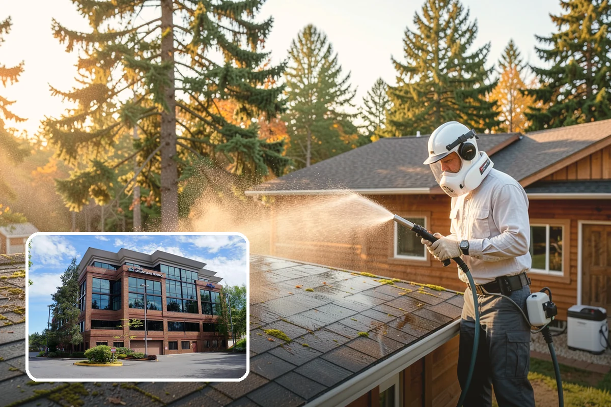 House Mold Removal in Mountlake Terrace, Snohomish County, WA - Kills embedded mold rather than spreading spores