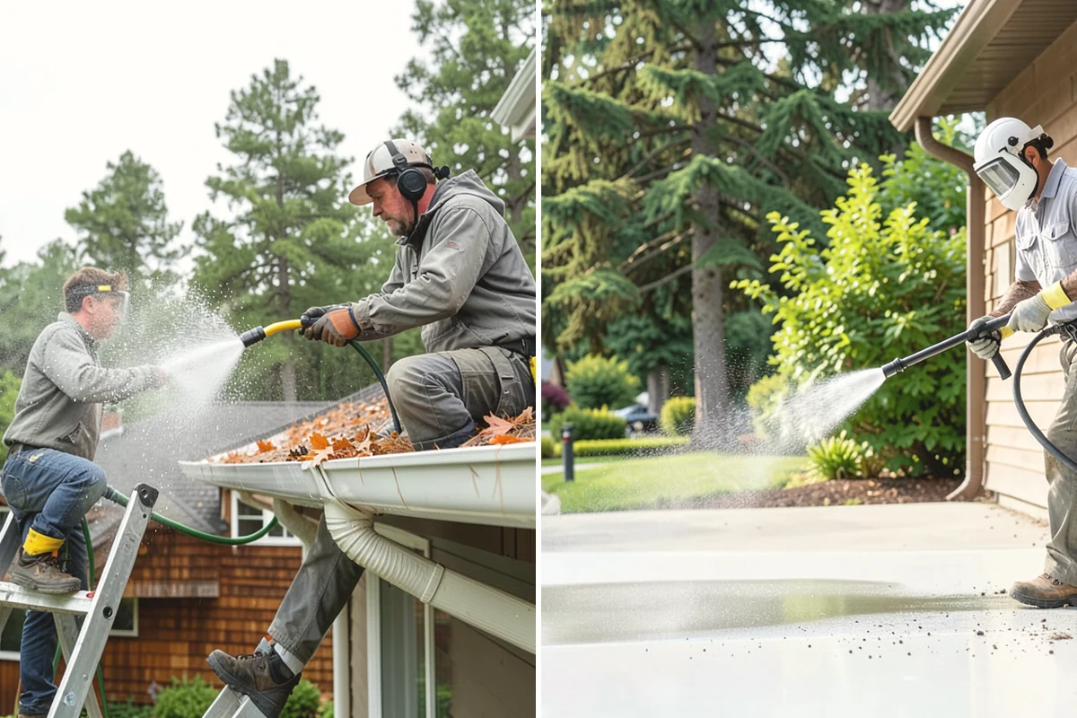House Mold Removal in North Bend, King County, WA - Pinpoint the mold colonies on damp elevations