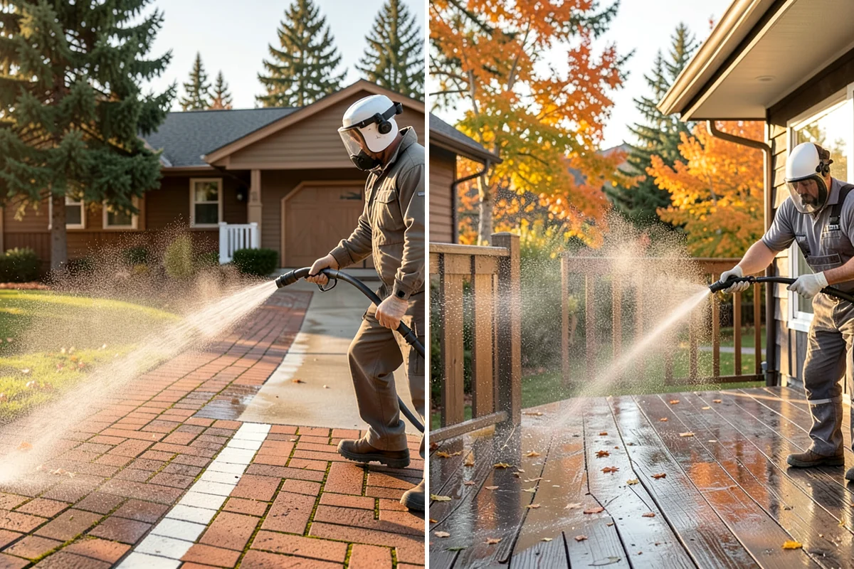 House Mold Removal in Puyallup, Pierce County, WA - Pinpoint the mold colonies on damp elevations