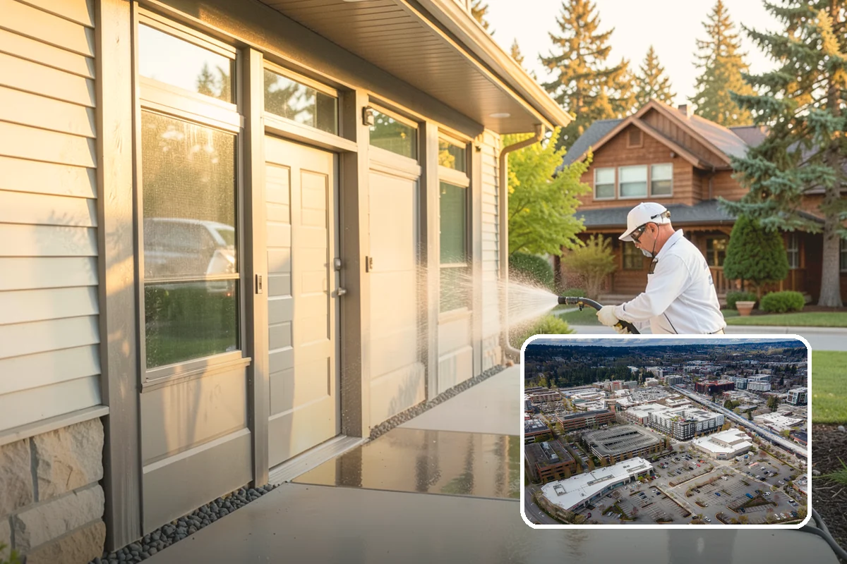 House Mold Removal in Redmond, King County, WA - Kills embedded mold rather than spreading spores