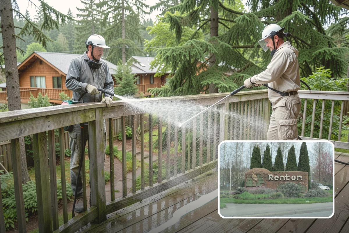 House Mold Removal in Renton, King County, WA - Kills embedded mold rather than spreading spores
