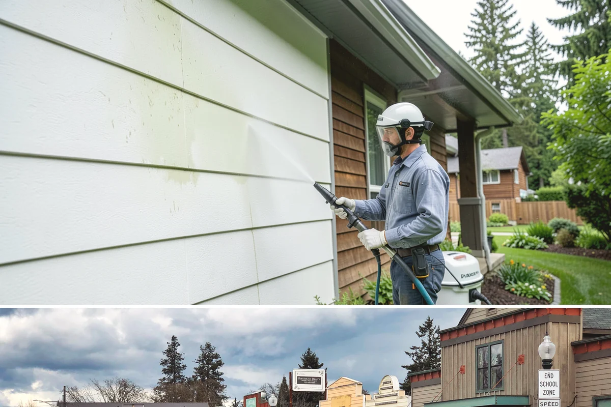 House Mold Removal in Roy, Pierce County, WA - Treat in the dry summer months so the solution can fully neutralize the mold before wet conditions return.