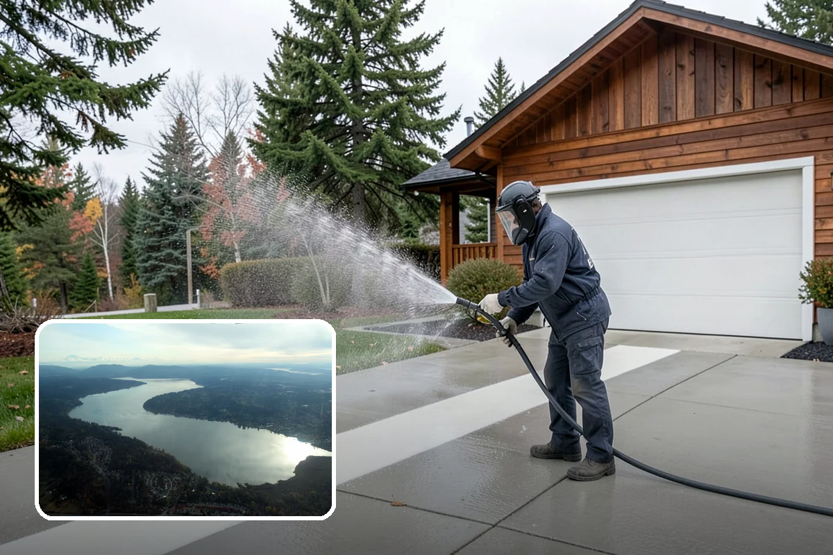 House Mold Removal in Sammamish, King County, WA - Kills embedded mold rather than spreading spores