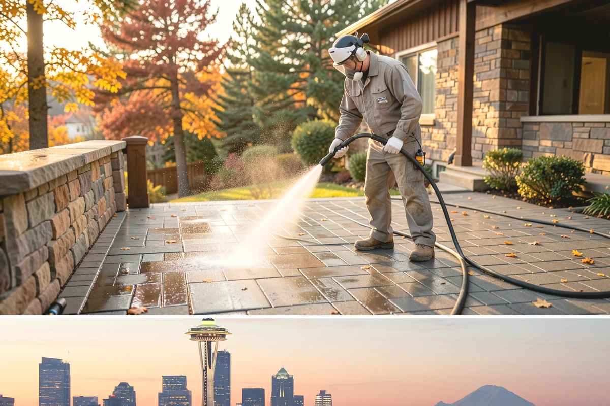 House Mold Removal in Seattle, King County, WA - Treat in the dry summer months so the solution can fully neutralize the mold before wet conditions return.