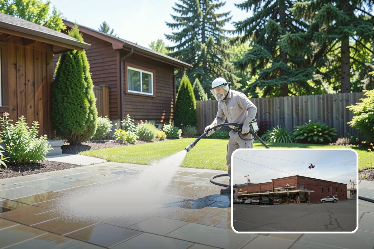 House Mold Removal in Sedro-Woolley, Skagit County, WA - Kills embedded mold rather than spreading spores