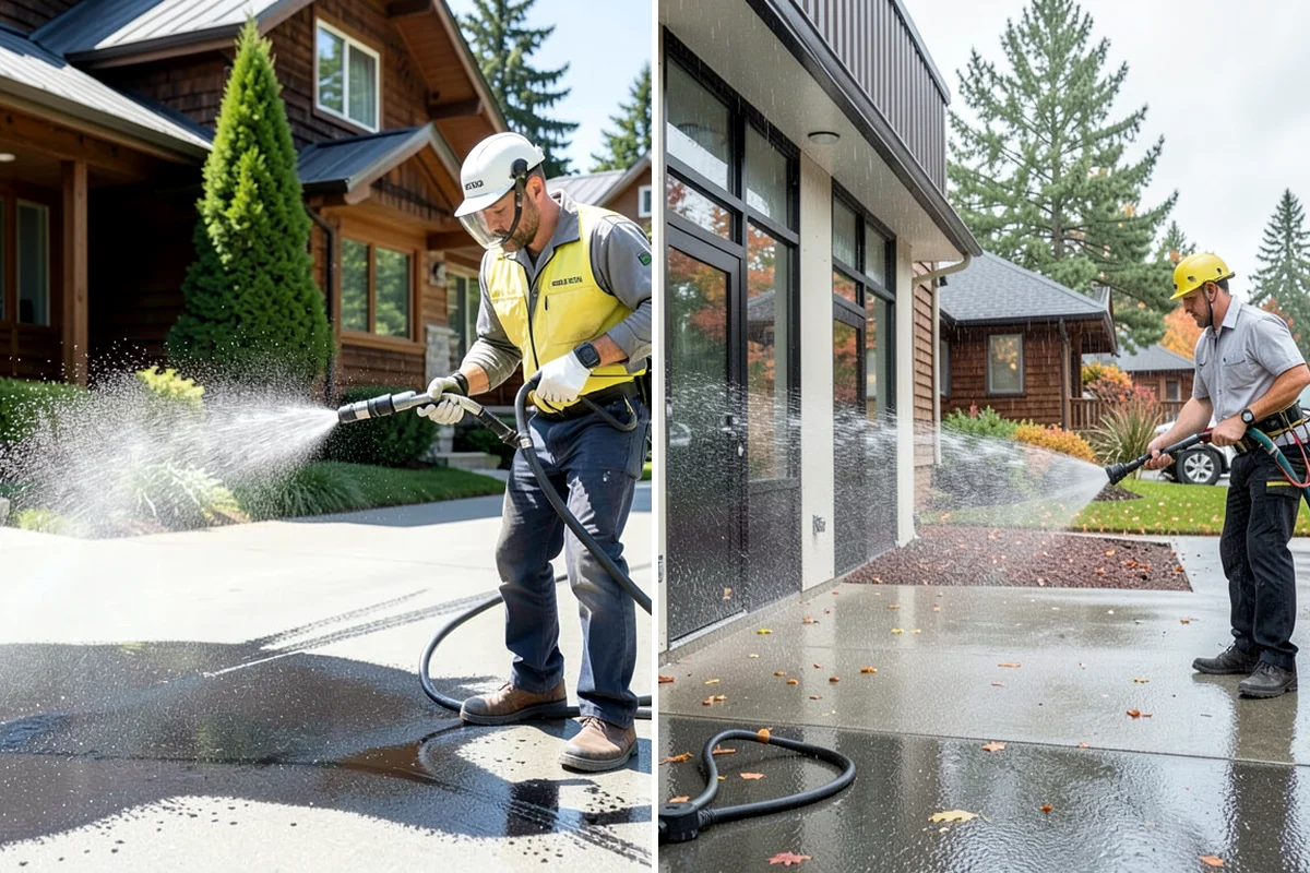 House Mold Removal in Shoreline, King County, WA - Pinpoint the mold colonies on damp elevations