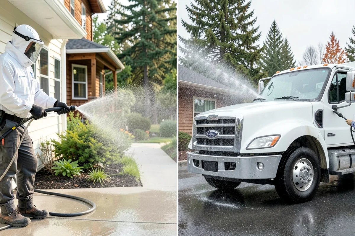 House Mold Removal in Snoqualmie, King County, WA - Pinpoint the mold colonies on damp elevations