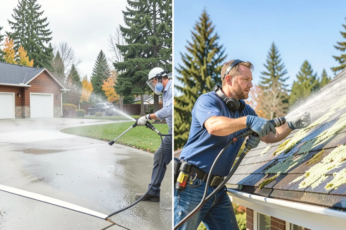 House Mold Removal in Steilacoom, Pierce County, WA - Pinpoint the mold colonies on damp elevations