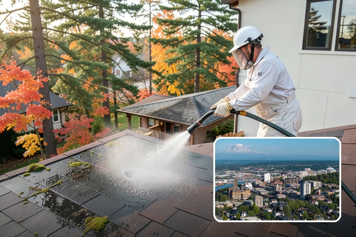 House Mold Removal in Tacoma, Pierce County, WA - Kills embedded mold rather than spreading spores