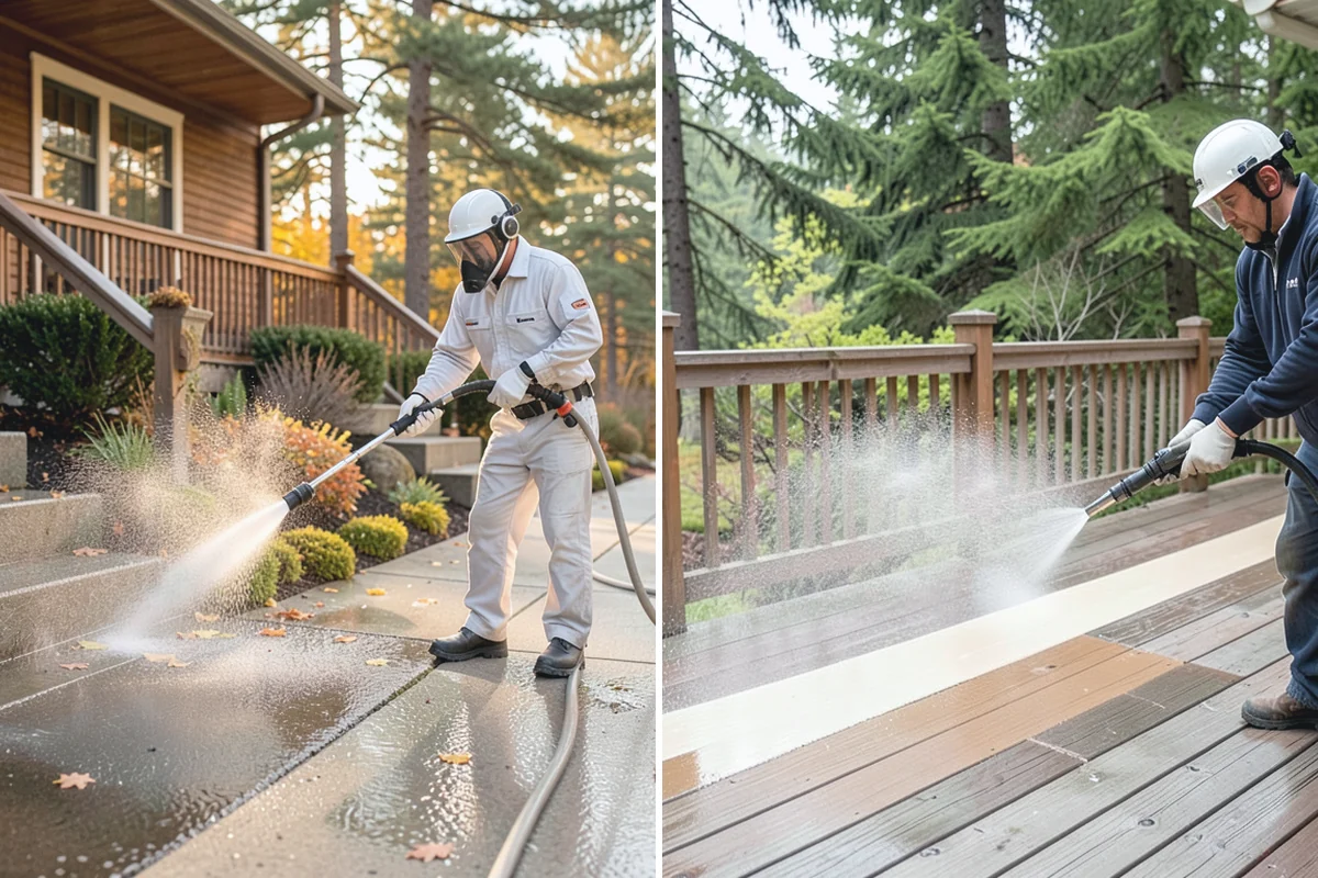 House Mold Removal in Wilkeson, Pierce County, WA - Pinpoint the mold colonies on damp elevations