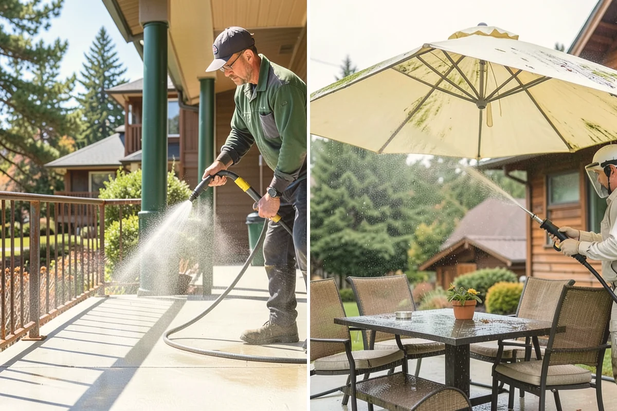 House Wash & Roof Cleaning Package in Algona, King County, WA - Protect landscaping and inspect roof and siding