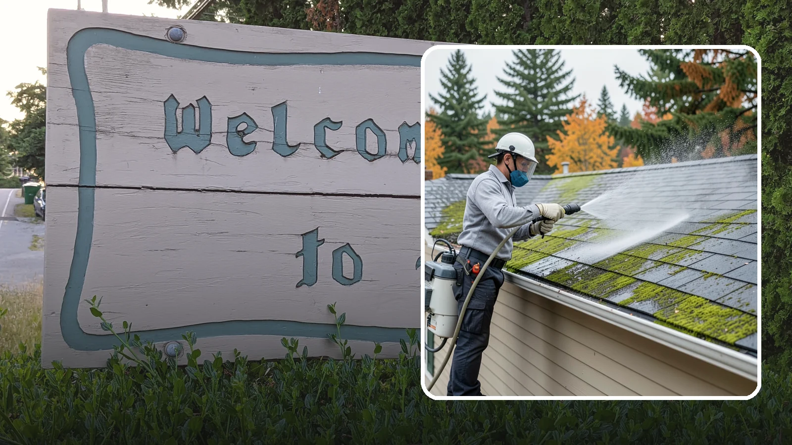 House Wash & Roof Cleaning Package in Brier, Snohomish County, WA - We combine a full house soft wash with a roof cleaning to tackle the two biggest algae targets on your Washington home in one...