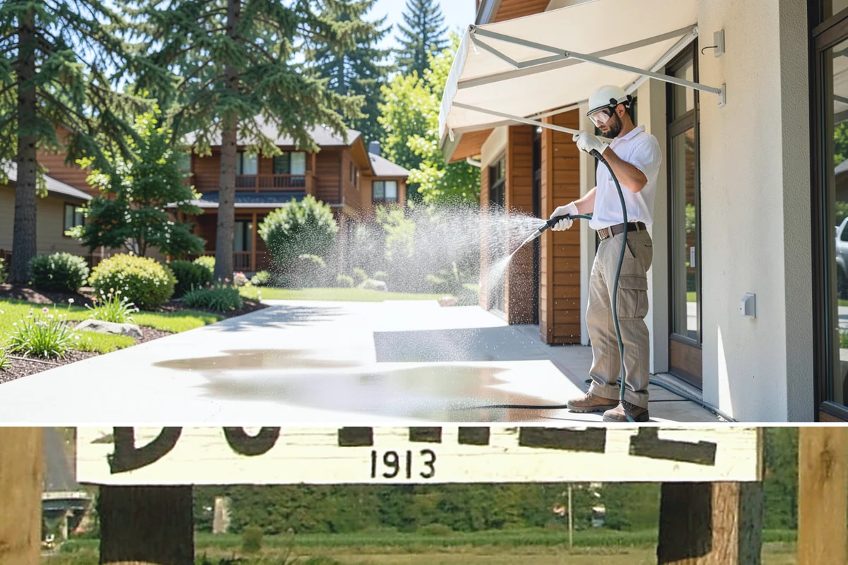 House Wash & Roof Cleaning Package in Duvall, King County, WA - Book this package in late spring or summer when a stretch of dry days lets both surfaces cure clean.