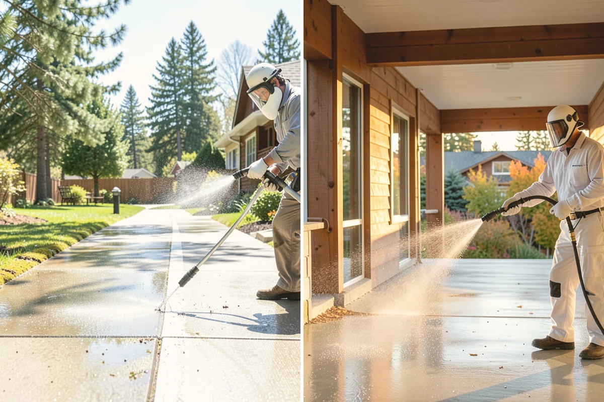 House Wash & Roof Cleaning Package in Edmonds, Snohomish County, WA - Protect landscaping and inspect roof and siding