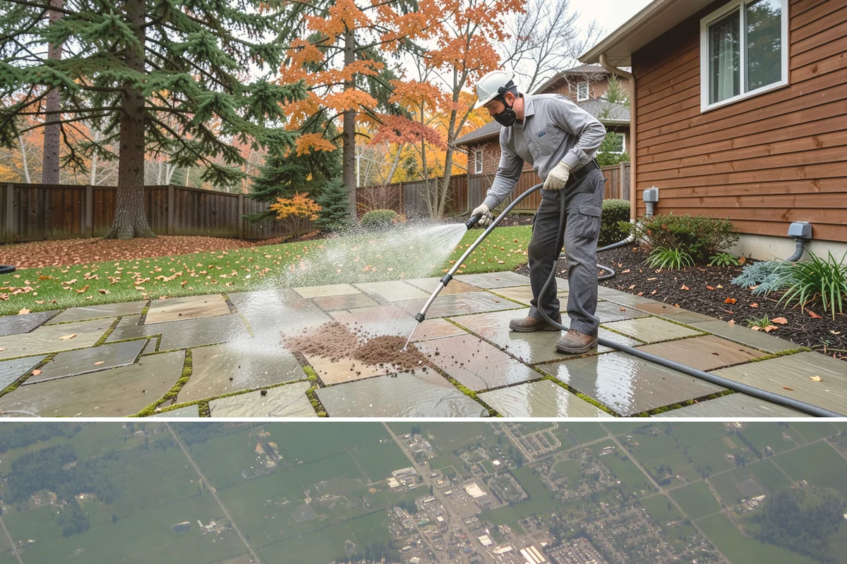 House Wash & Roof Cleaning Package in Enumclaw, King County, WA - Book this package in late spring or summer when a stretch of dry days lets both surfaces cure clean.