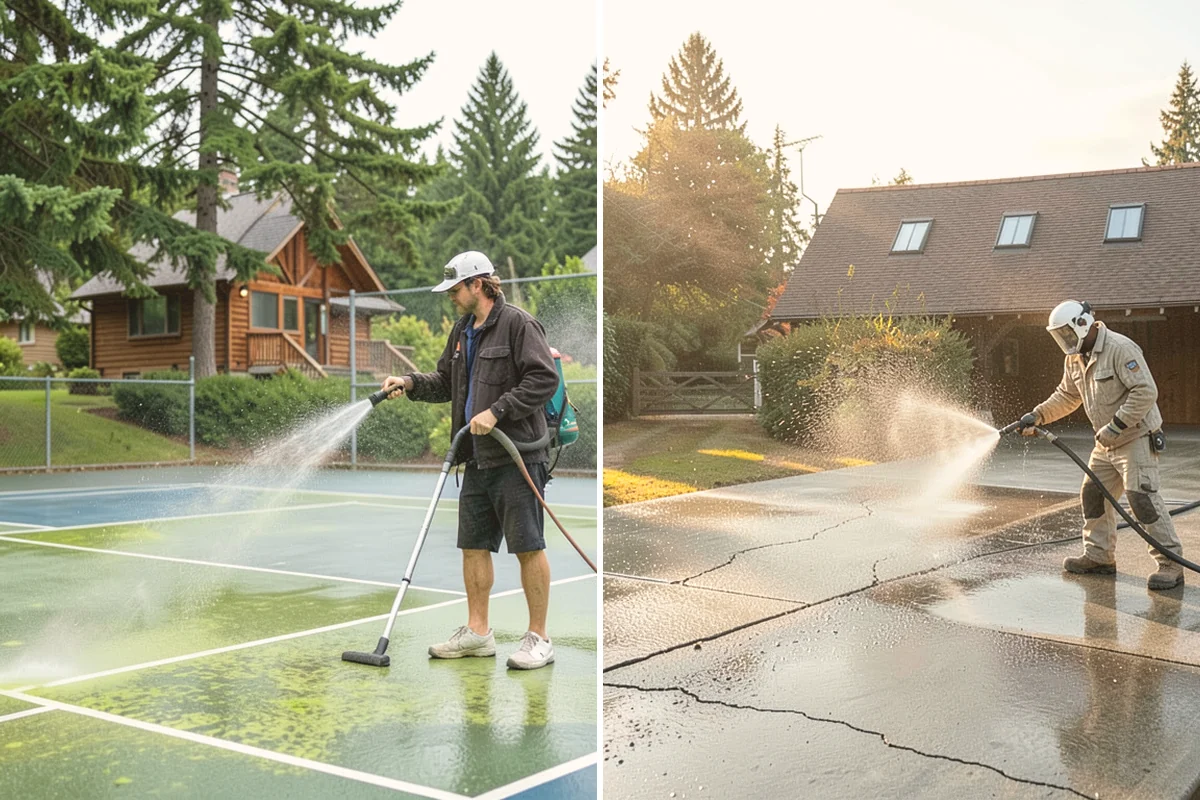 House Wash & Roof Cleaning Package in Kent, King County, WA - Protect landscaping and inspect roof and siding