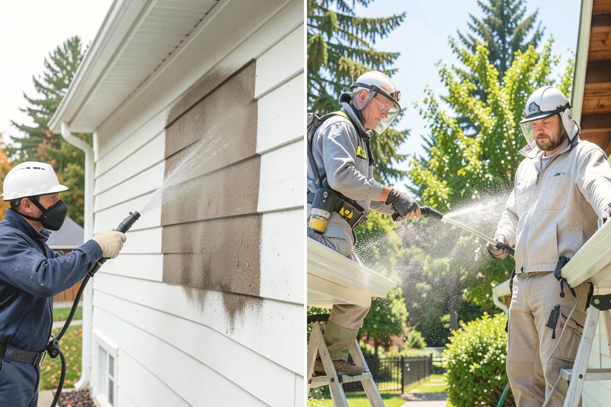 House Wash & Roof Cleaning Package in Lake Stevens, Snohomish County, WA - Protect landscaping and inspect roof and siding