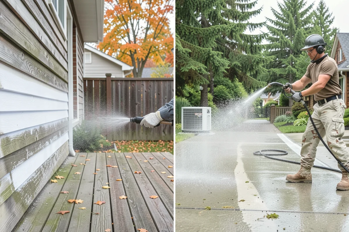 House Wash & Roof Cleaning Package in Mukilteo, Snohomish County, WA - Protect landscaping and inspect roof and siding