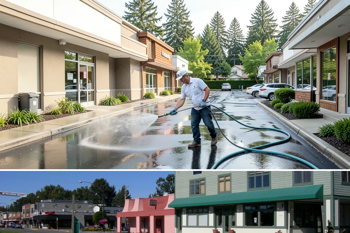 House Wash & Roof Cleaning Package in Snoqualmie, King County, WA - Book this package in late spring or summer when a stretch of dry days lets both surfaces cure clean.