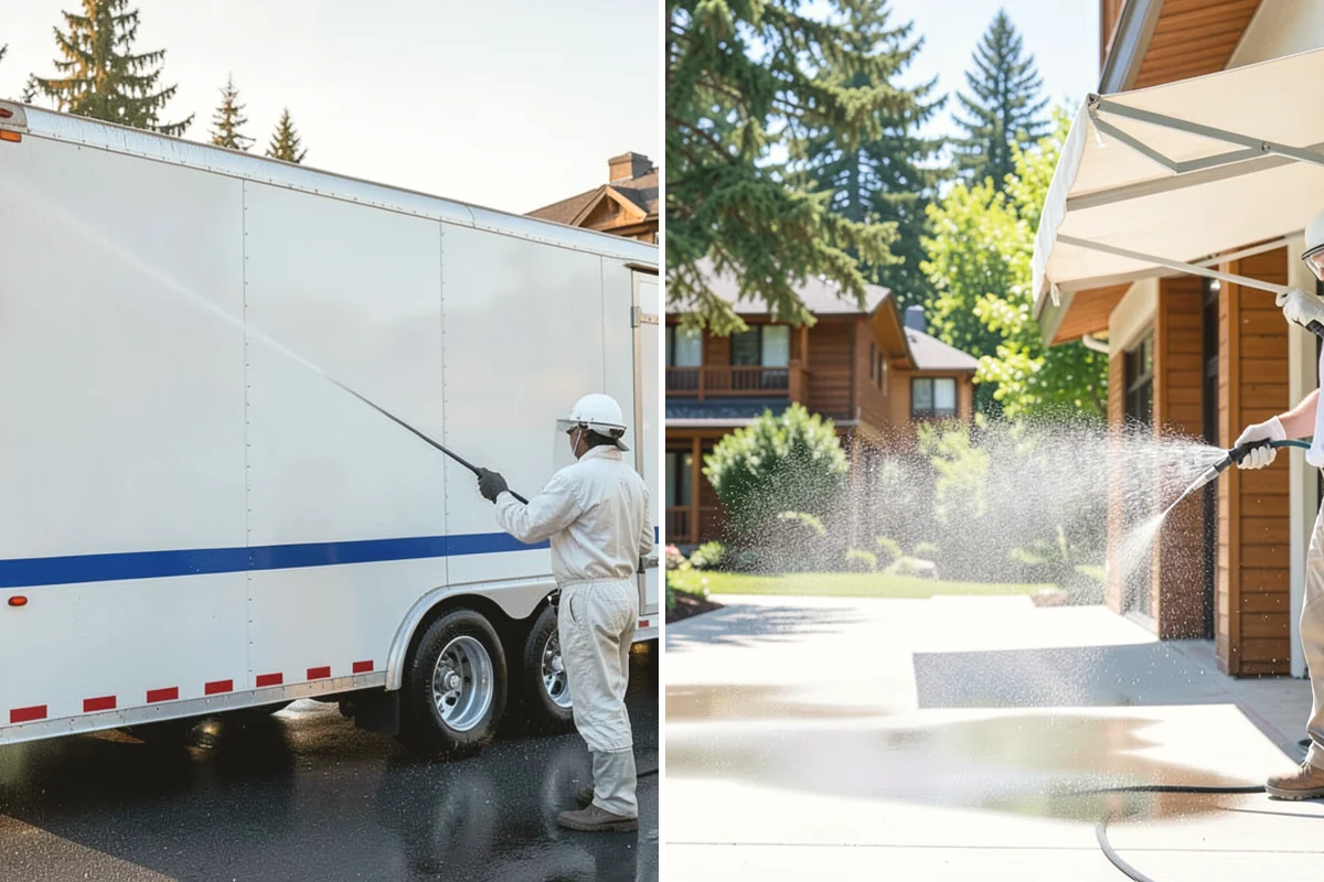 House Wash & Roof Cleaning Package in Yarrow Point, King County, WA - Protect landscaping and inspect roof and siding