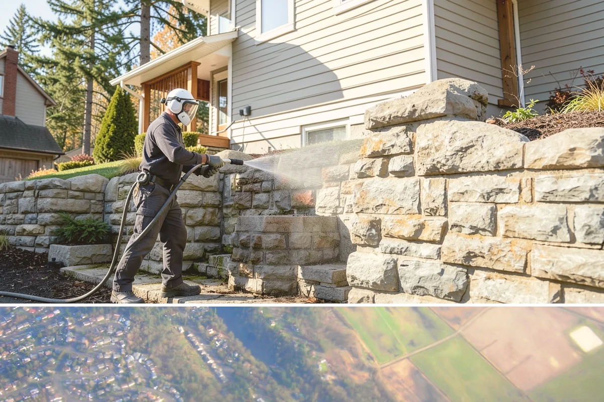 House Washing in Algona, King County, WA - Late spring through early fall gives the driest windows for treatment to dwell and dry properly before the next rain.
