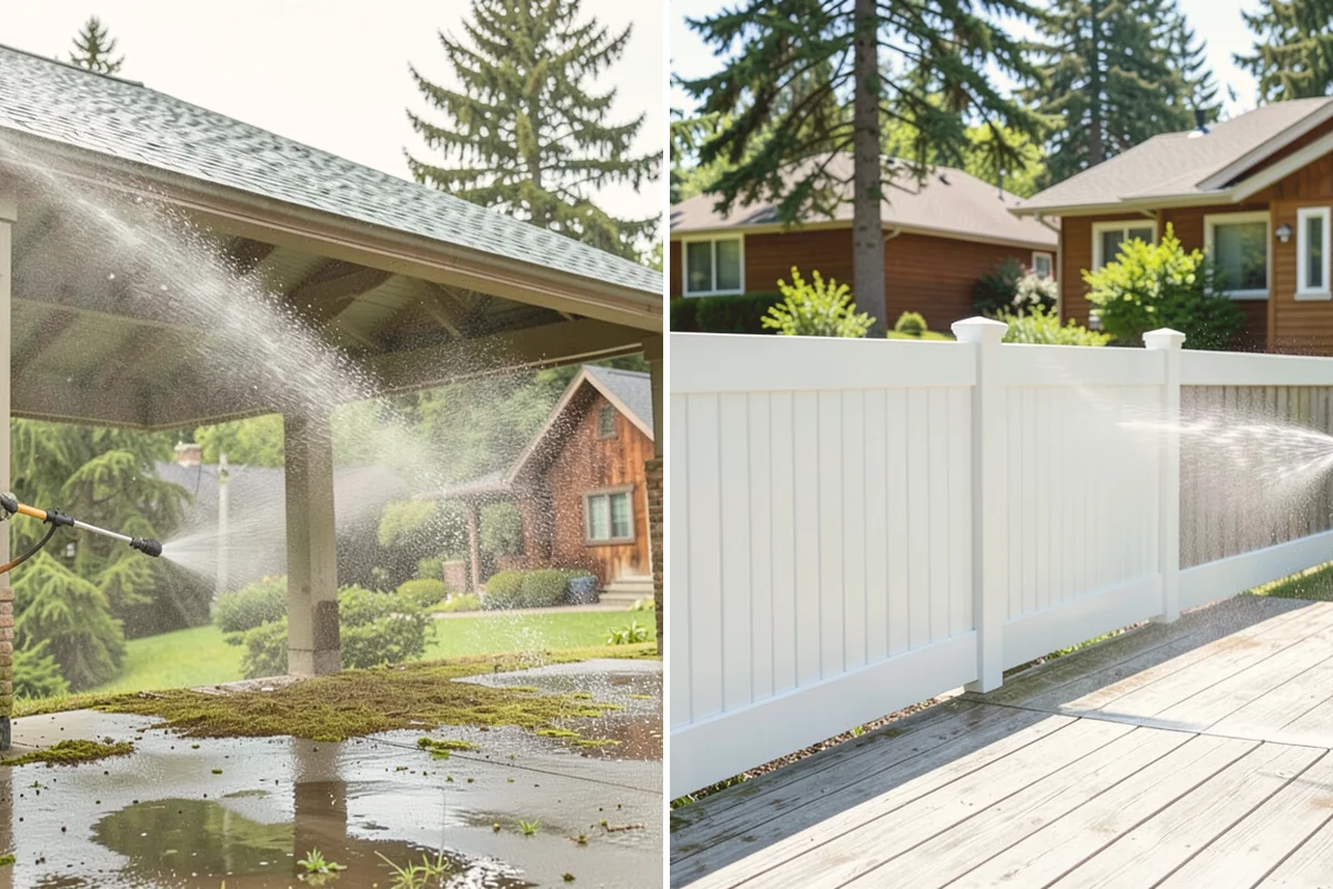 House Washing in Brier, Snohomish County, WA - Inspect siding type and note delicate areas like vents and light fixtures