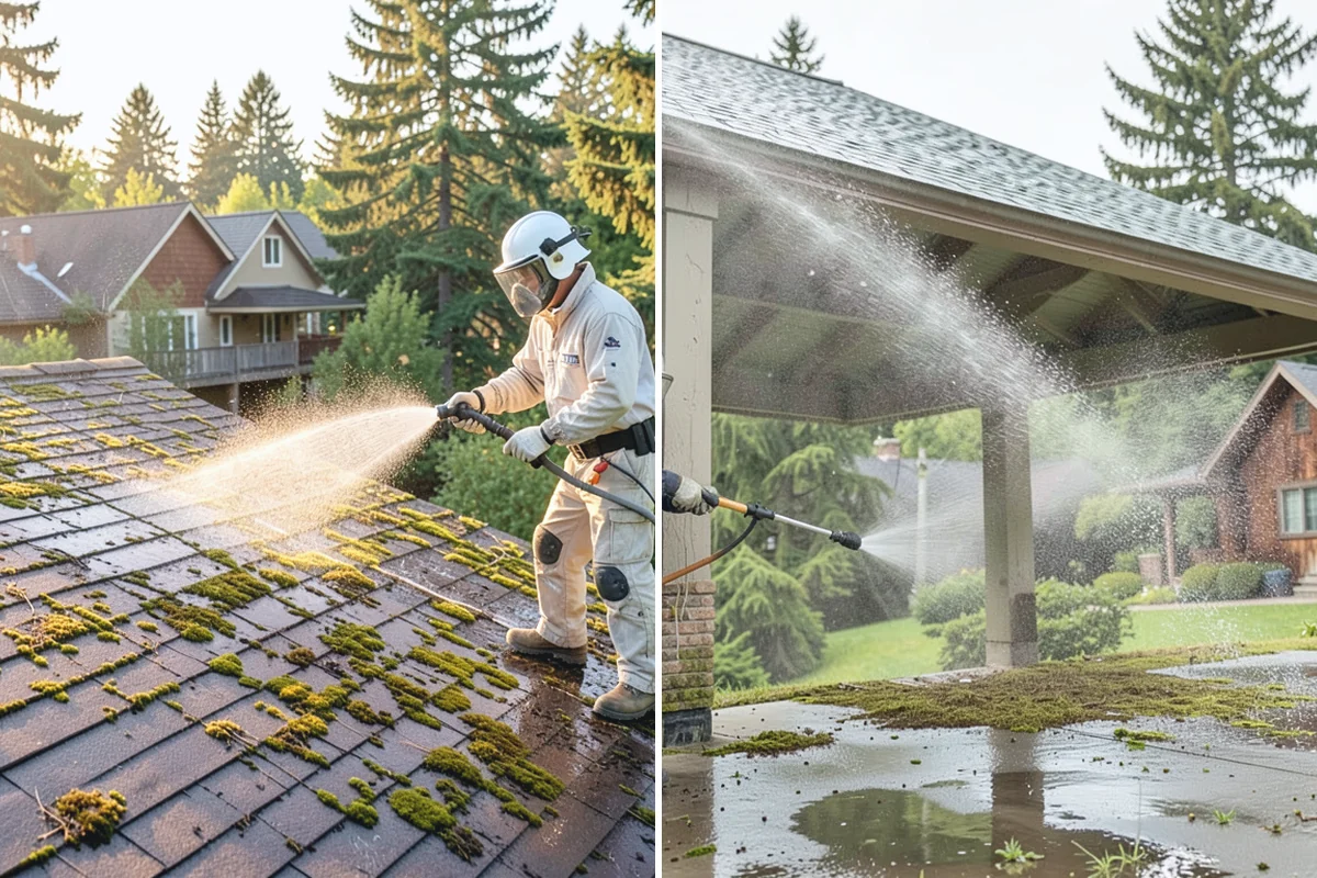 House Washing in Darrington, Snohomish County, WA - Inspect siding type and note delicate areas like vents and light fixtures