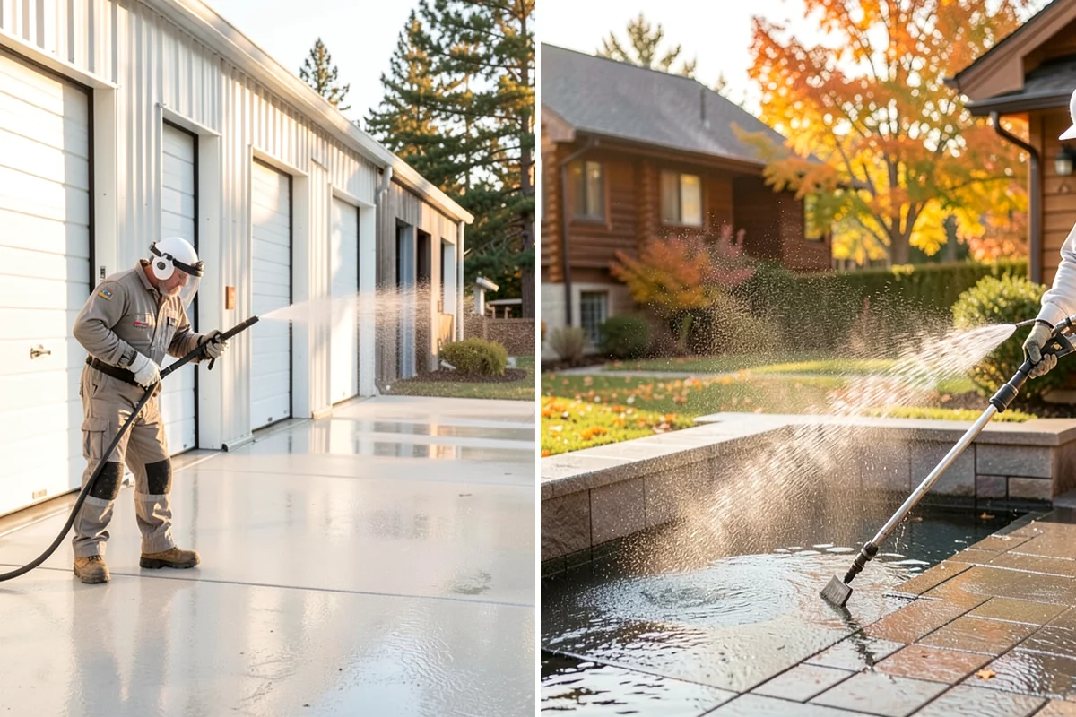House Washing in Everett, Snohomish County, WA - Inspect siding type and note delicate areas like vents and light fixtures