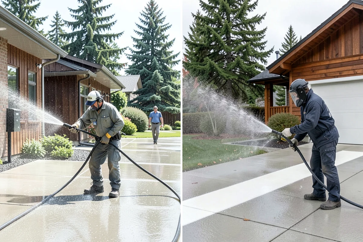 House Washing in Federal Way, King County, WA - Inspect siding type and note delicate areas like vents and light fixtures