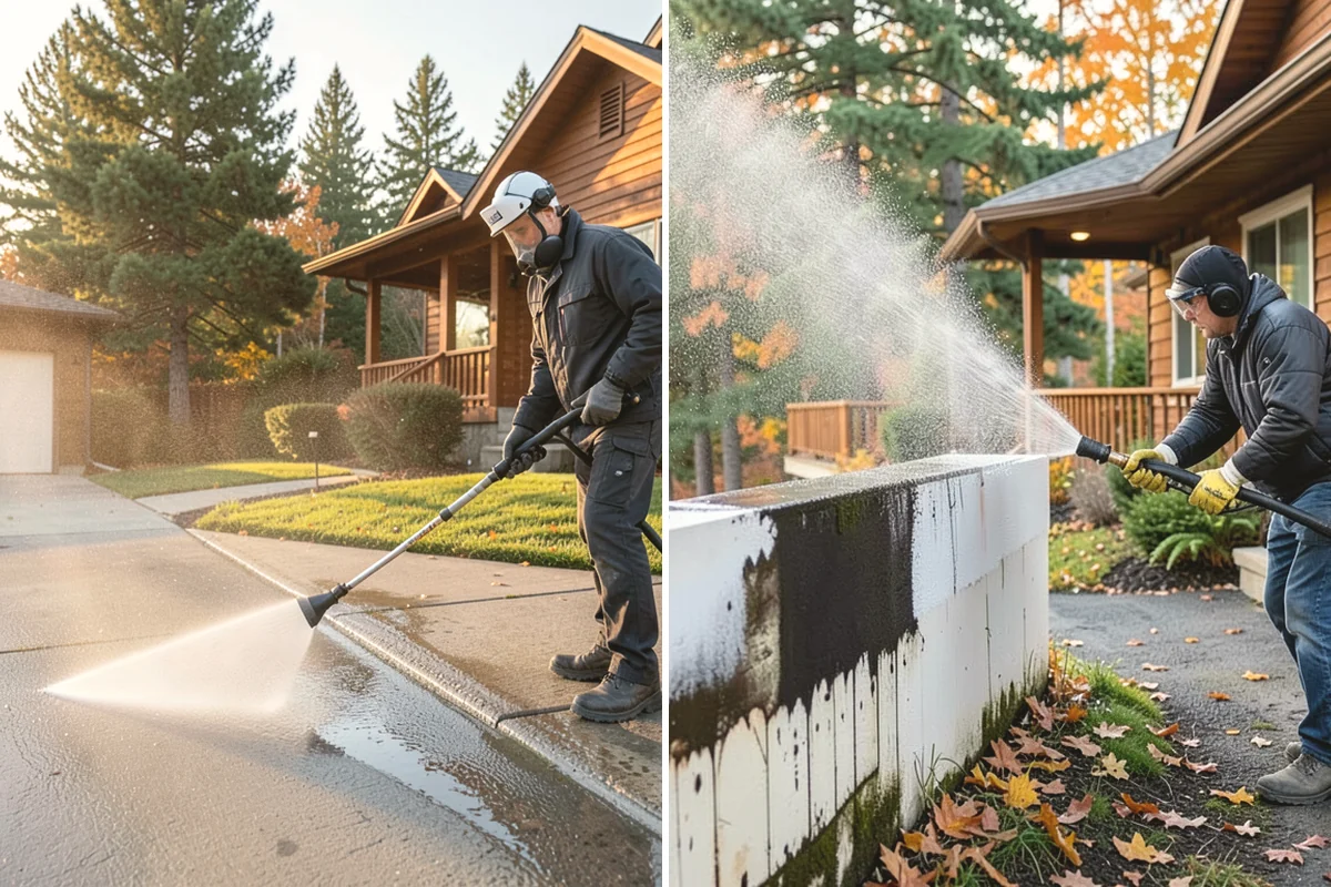 House Washing in Lake Stevens, Snohomish County, WA - Inspect siding type and note delicate areas like vents and light fixtures