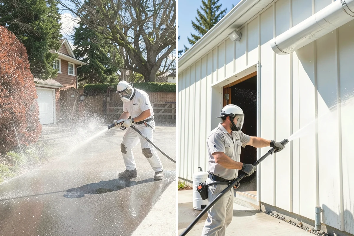 House Washing in Ruston, Pierce County, WA - Inspect siding type and note delicate areas like vents and light fixtures