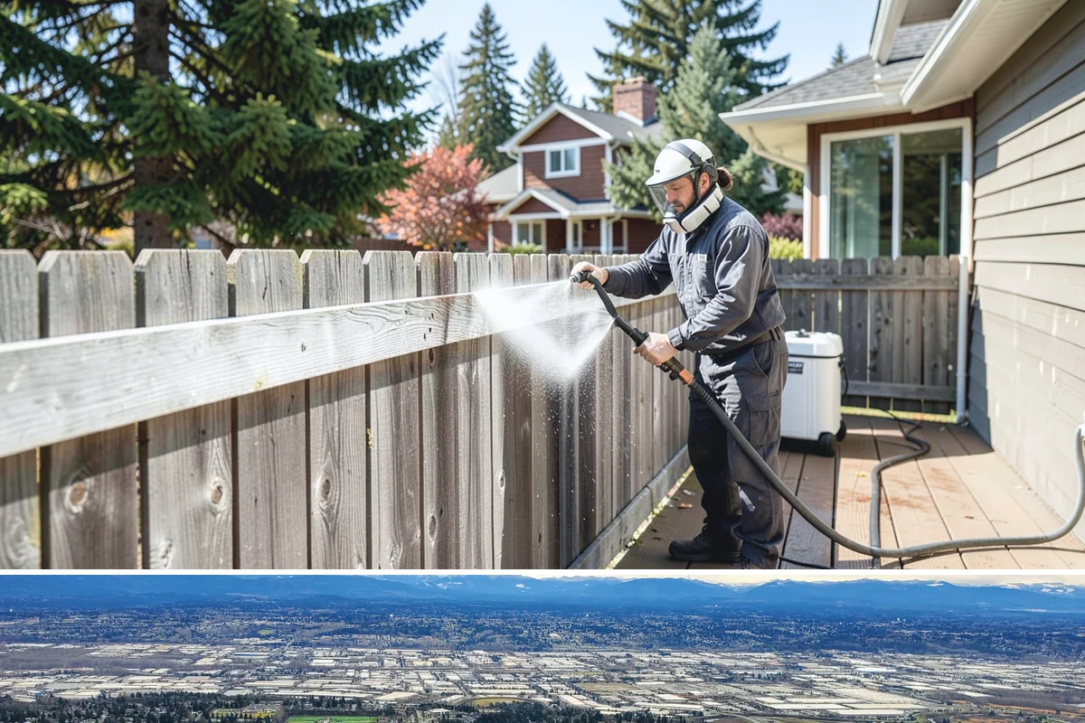 House Washing in SeaTac, King County, WA - Late spring through early fall gives the driest windows for treatment to dwell and dry properly before the next rain.
