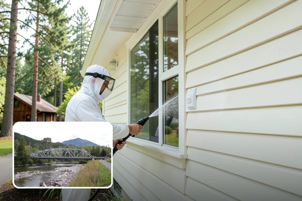 House Washing in Skykomish, King County, WA - Removes the tell-tale green sheen that shade and moisture create