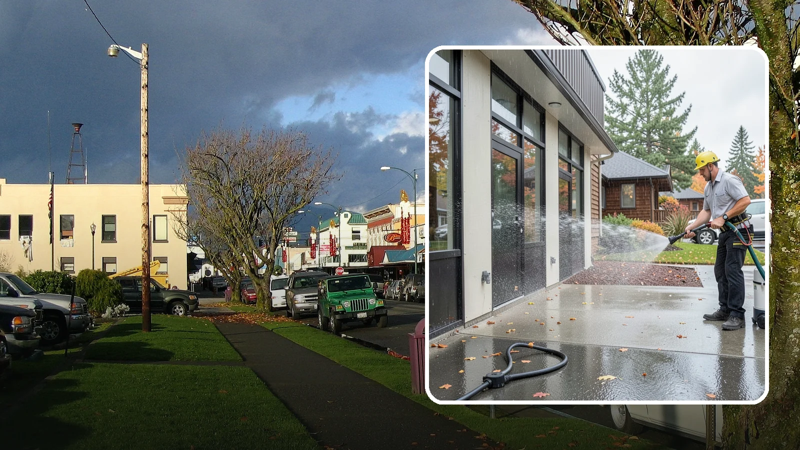 Industrial Cleaning in Arlington, Snohomish County, WA - Heavy-duty exterior washing for industrial plants and facilities that removes grease, soot, chemical residue, and Northwest grime...