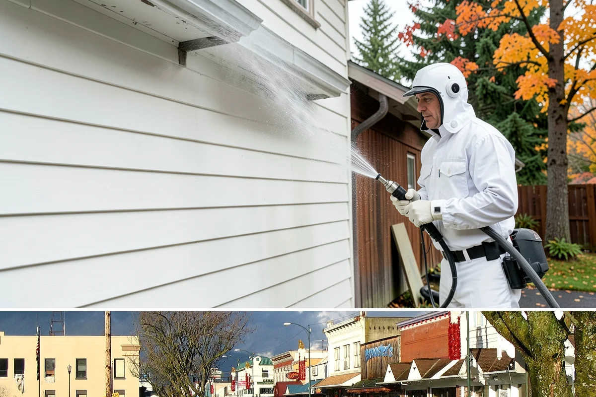 Industrial Cleaning in Arlington, Snohomish County, WA - Industrial exteriors can be serviced year-round, with heavy degreasing scheduled in drier months for easier runoff containment.