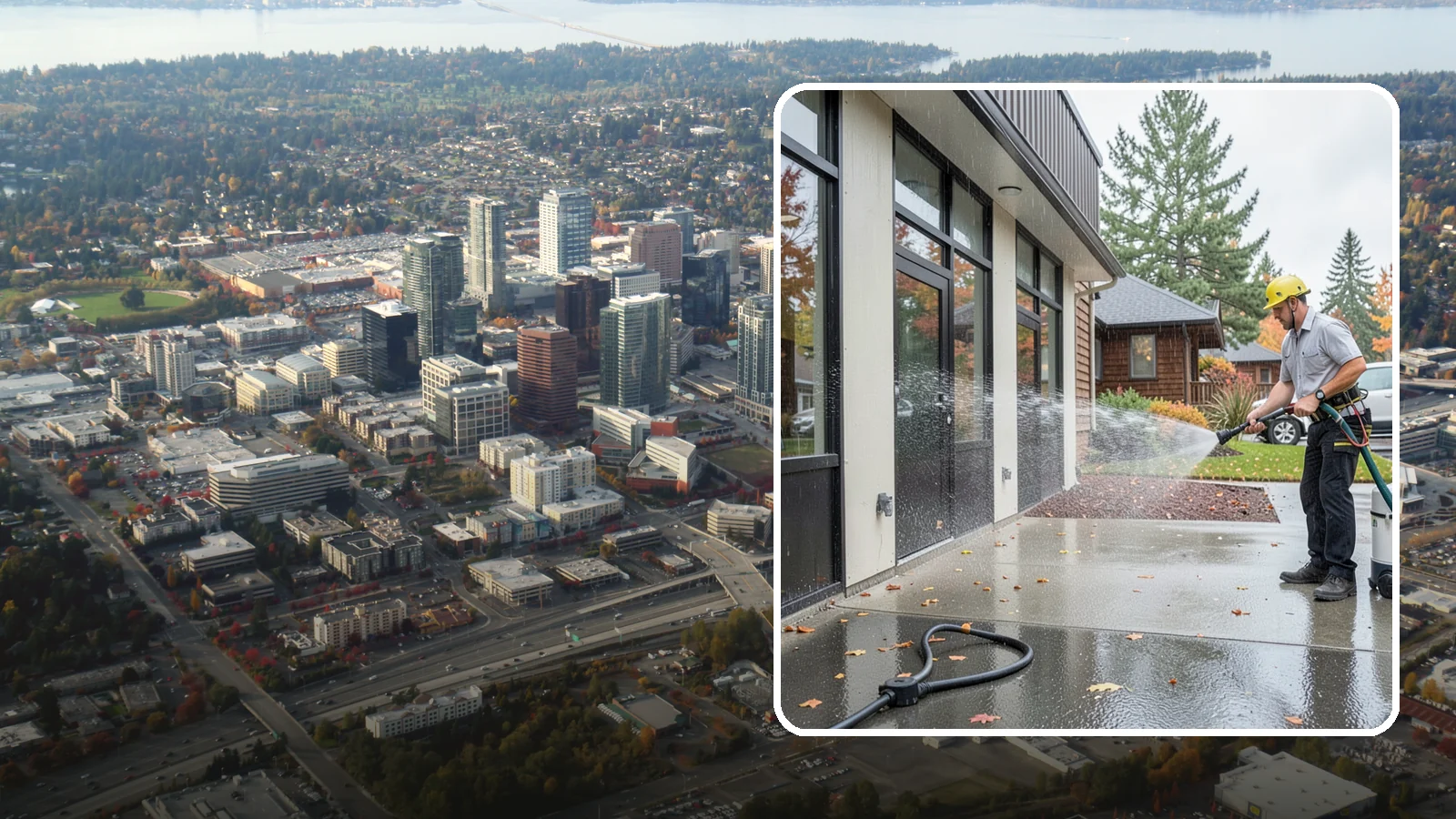 Industrial Cleaning in Bellevue, King County, WA - Heavy-duty exterior washing for industrial plants and facilities that removes grease, soot, chemical residue, and Northwest grime...