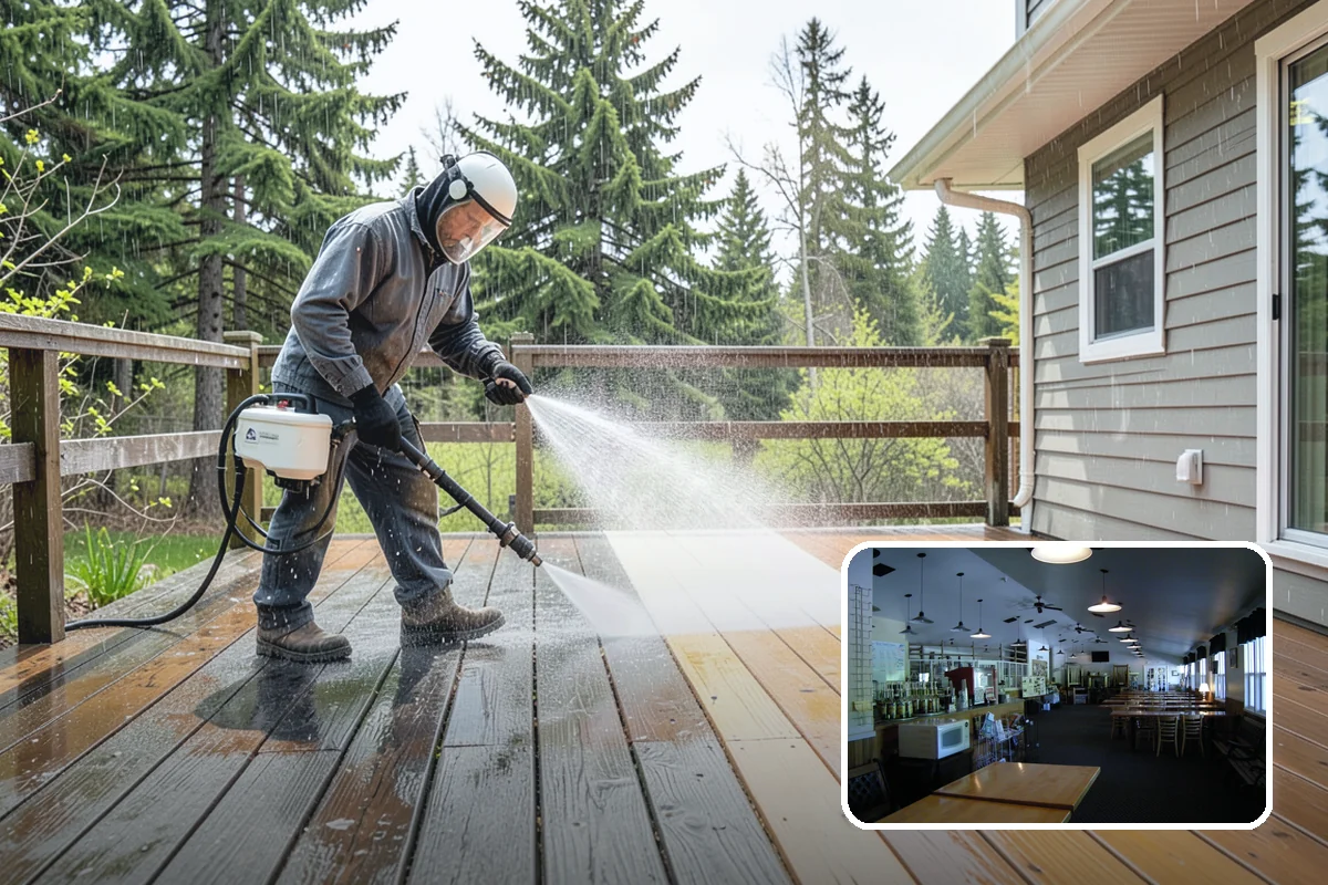 Industrial Cleaning in Black Diamond, King County, WA - Cuts through heavy grease, soot, and chemical residue