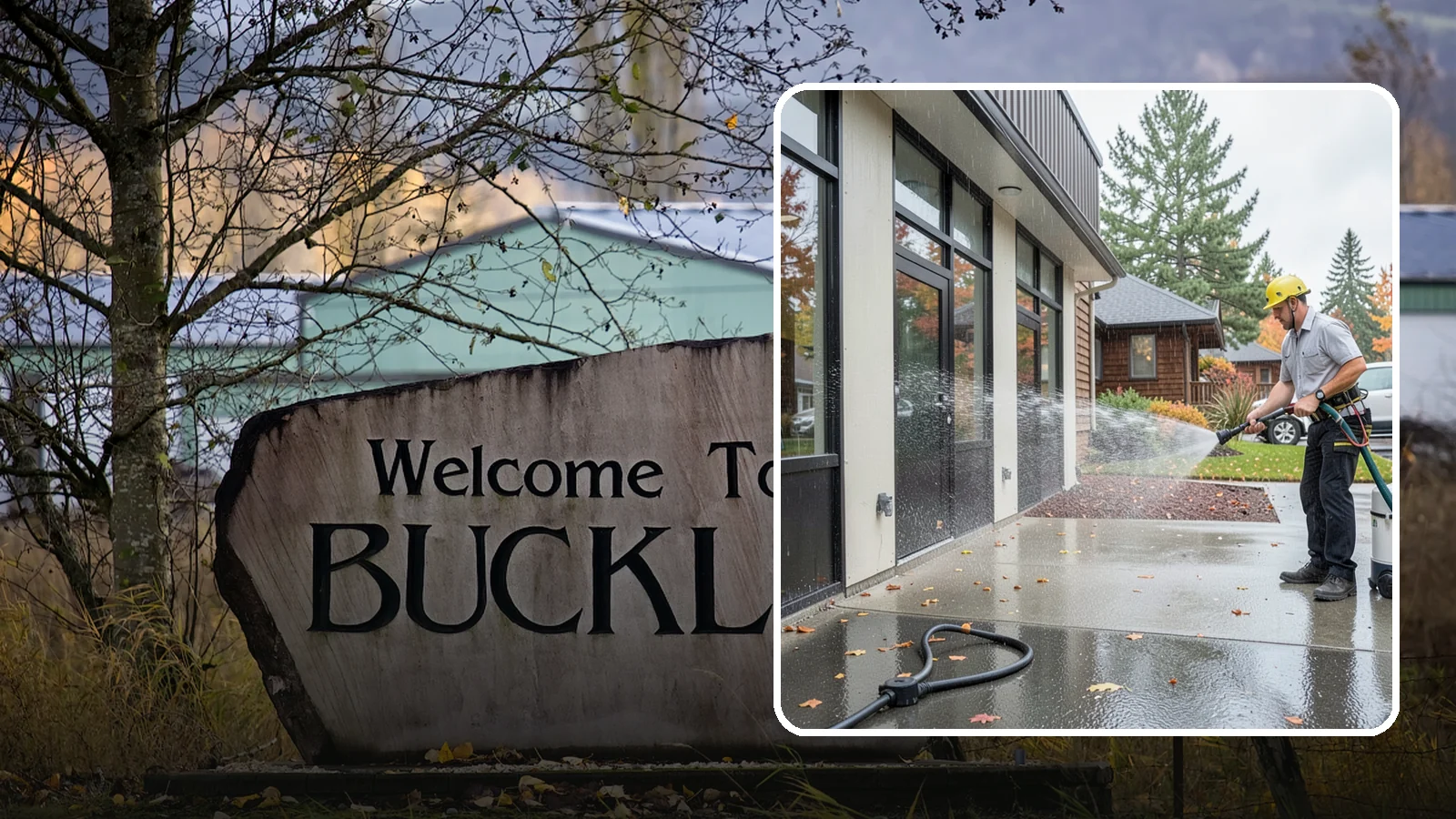 Industrial Cleaning in Buckley, Pierce County, WA - Heavy-duty exterior washing for industrial plants and facilities that removes grease, soot, chemical residue, and Northwest grime...