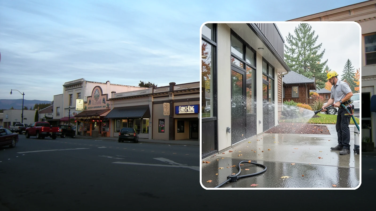 Industrial Cleaning in Burlington, Skagit County, WA - Heavy-duty exterior washing for industrial plants and facilities that removes grease, soot, chemical residue, and Northwest grime...