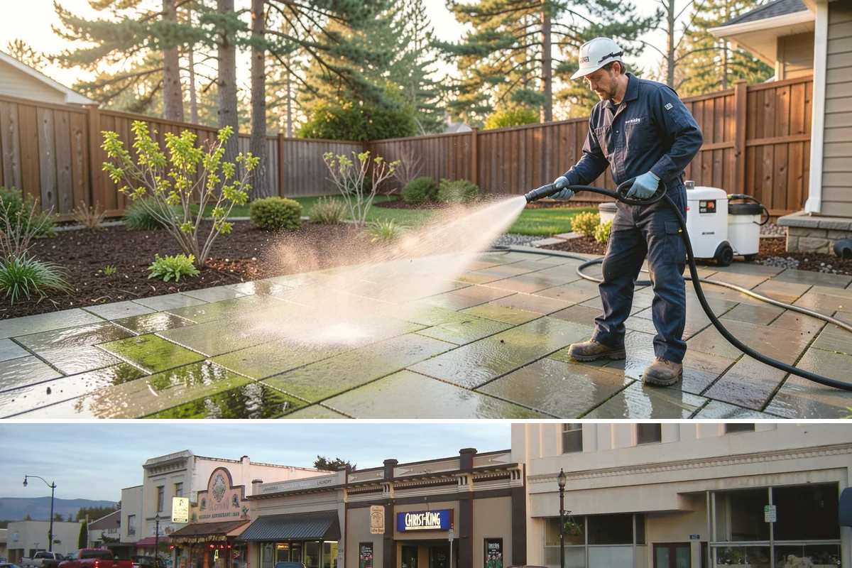 Industrial Cleaning in Burlington, Skagit County, WA - Industrial exteriors can be serviced year-round, with heavy degreasing scheduled in drier months for easier runoff containment.