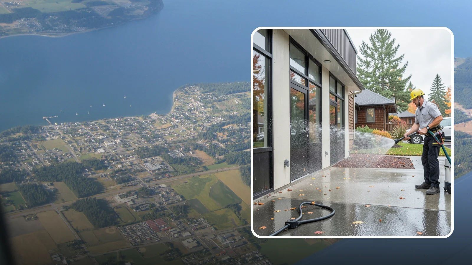 Industrial Cleaning in Coupeville, Island County, WA - Heavy-duty exterior washing for industrial plants and facilities that removes grease, soot, chemical residue, and Northwest grime...
