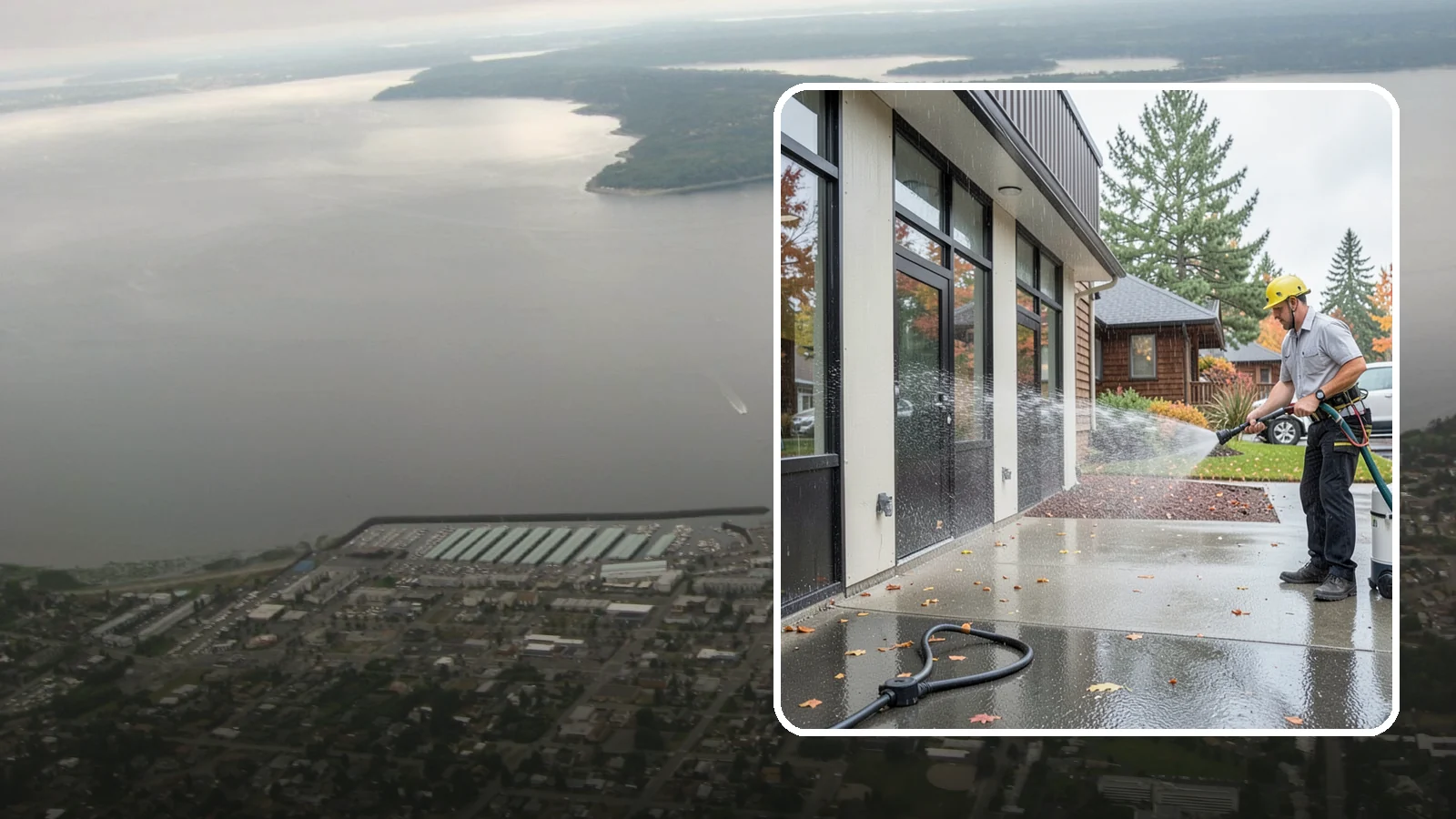 Industrial Cleaning in Des Moines, King County, WA - Heavy-duty exterior washing for industrial plants and facilities that removes grease, soot, chemical residue, and Northwest grime...
