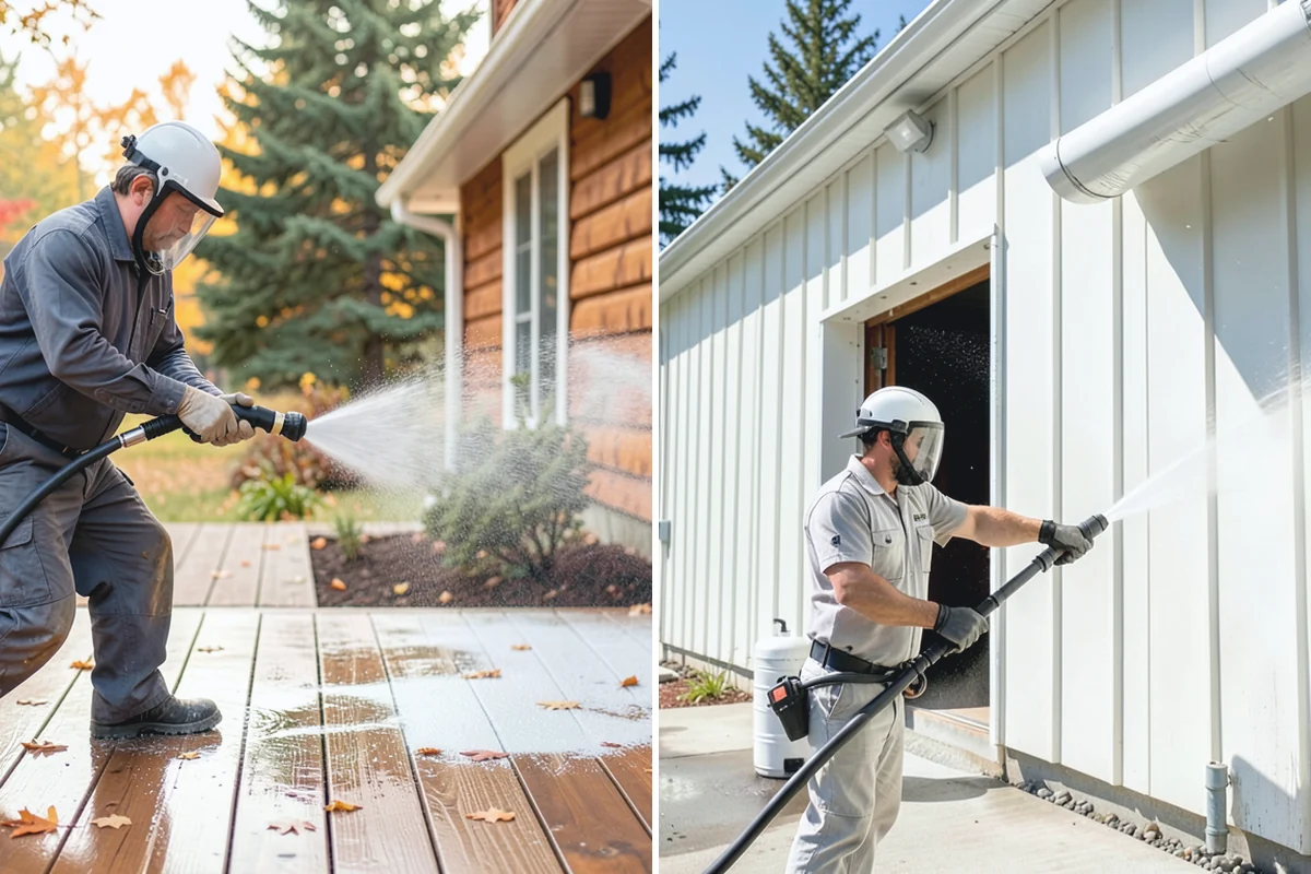 Industrial Cleaning in Des Moines, King County, WA - Review site safety plans and set up runoff containment