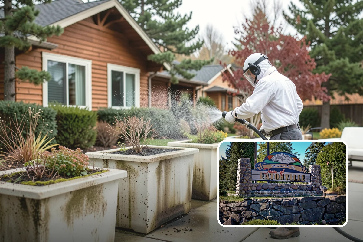 Industrial Cleaning in Eatonville, Pierce County, WA - Cuts through heavy grease, soot, and chemical residue