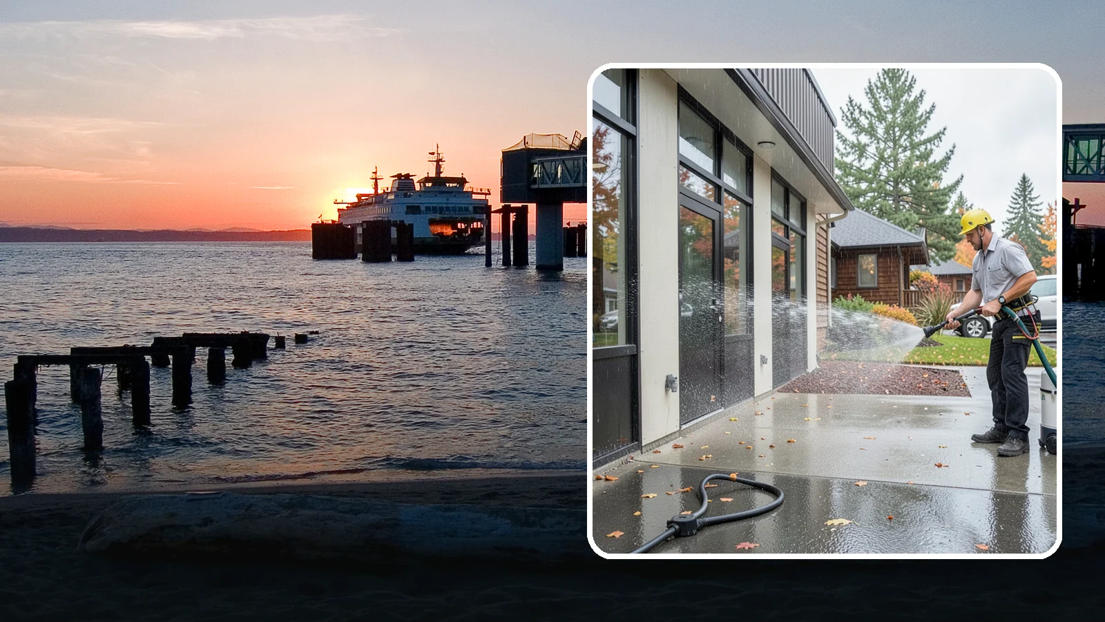 Industrial Cleaning in Edmonds, Snohomish County, WA - Heavy-duty exterior washing for industrial plants and facilities that removes grease, soot, chemical residue, and Northwest grime...