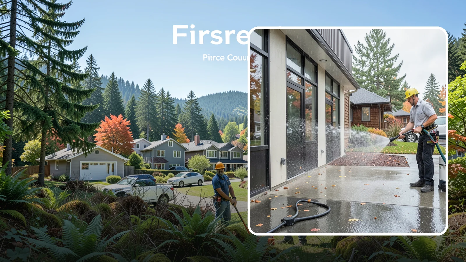 Industrial Cleaning in Fircrest, Pierce County, WA - Heavy-duty exterior washing for industrial plants and facilities that removes grease, soot, chemical residue, and Northwest grime...